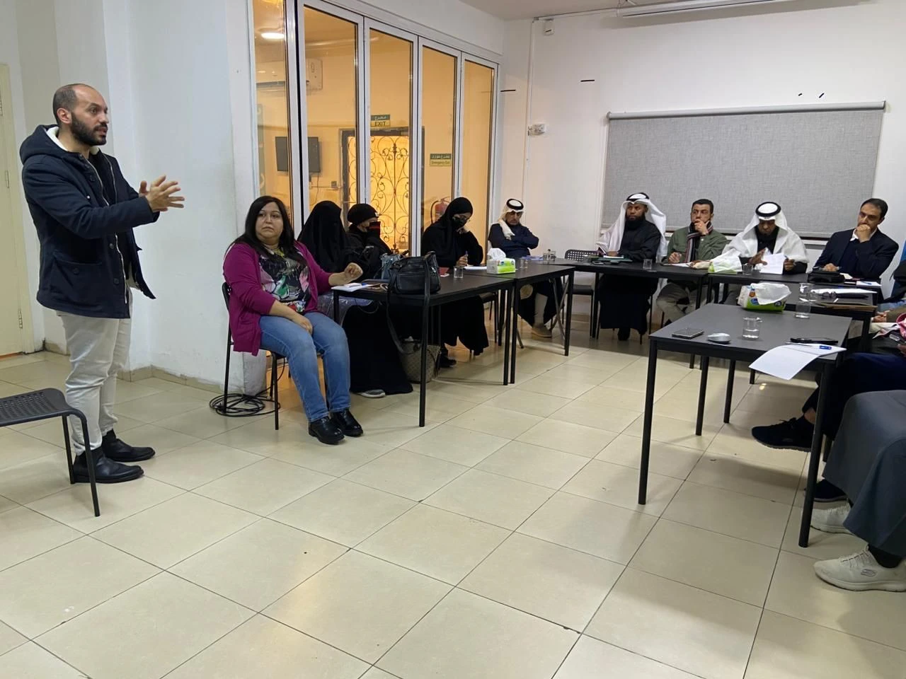 Hosting the Saudi Community Engagement Fellowship delegation at Liwan Youth Space